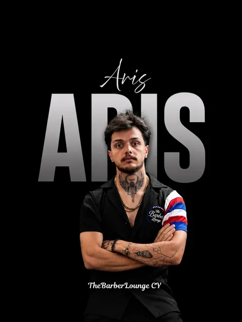 Aris, barber at The Barber Lounge