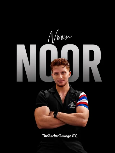 Noor, barber at The Barber Lounge